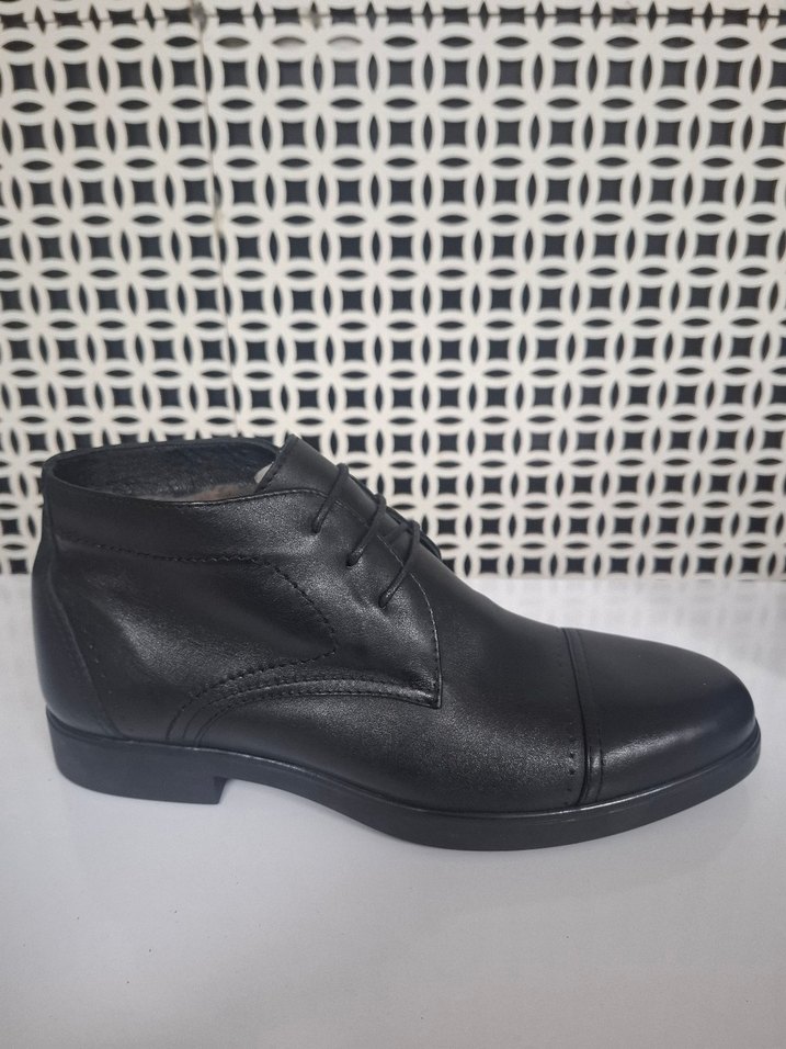 Siyah Modern Klasik Erkek Bot - Görsel 2