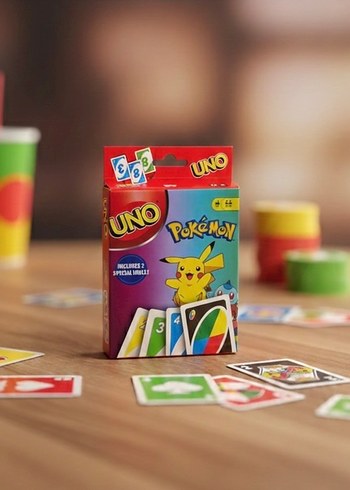 Renkli UNO Kart Oyunları Seti - Görsel 4