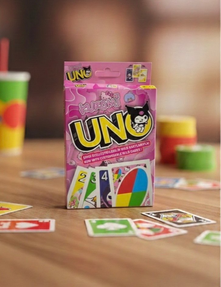 Renkli UNO Kart Oyunları Seti - Görsel 3