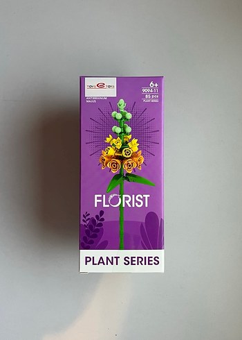 Renkli Lego Çiçek Seti - Görsel 10