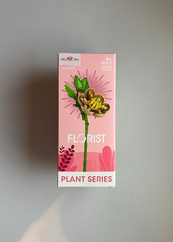 Renkli Lego Çiçek Seti - Görsel 7