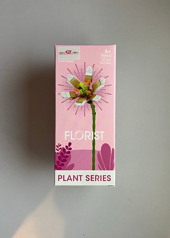 Renkli Lego Çiçek Seti - Görsel 6