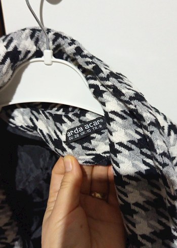 Düğmeli Gri Midi Kadın Kaban - Görsel 2