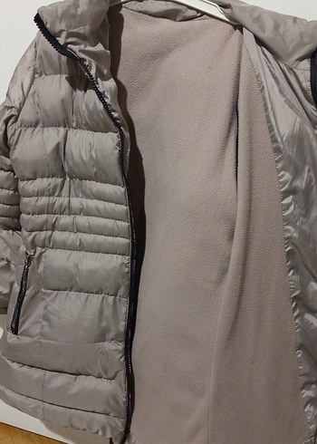 Gri çocuk mont - Görsel 2