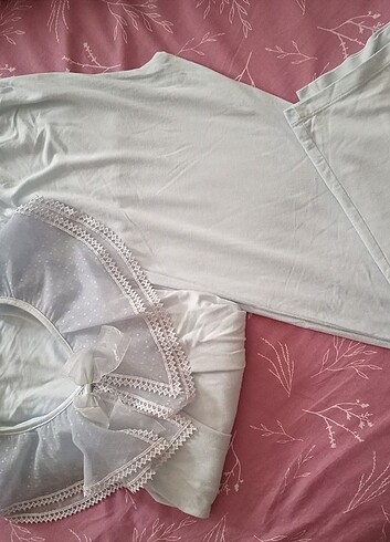 m Beden mavi Renk Lohusa pijama takımı