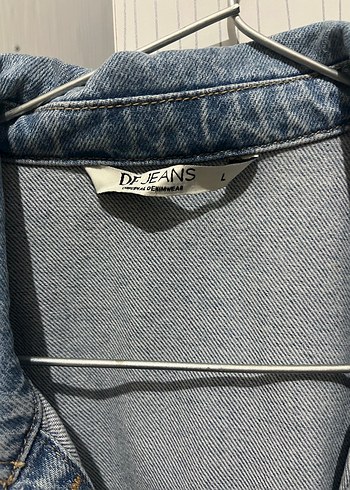 Düğmeli Kadın Kot Yelek - Görsel 3