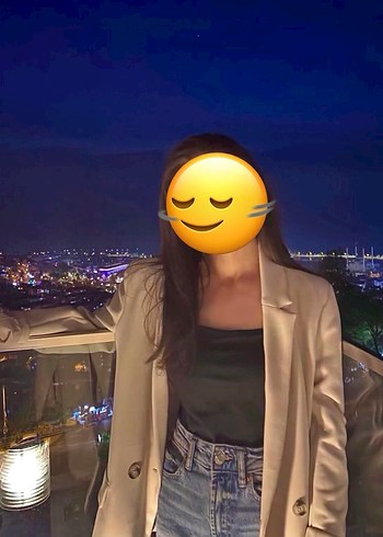 Düğmeli Blazer Kadın Ceket - Görsel 5