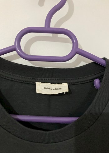 Antrasit Oversize Erkek Tişört - Görsel 4