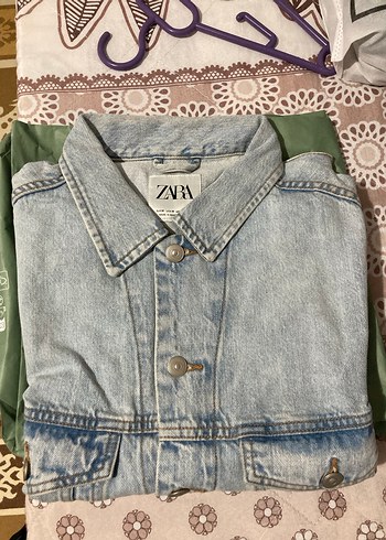 Zara Oversize Denim Erkek Ceket - Görsel 4