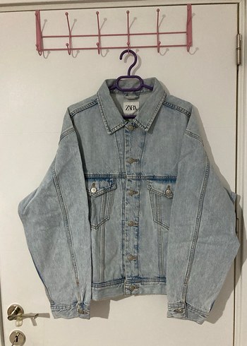 Zara Oversize Denim Erkek Ceket - Görsel 2
