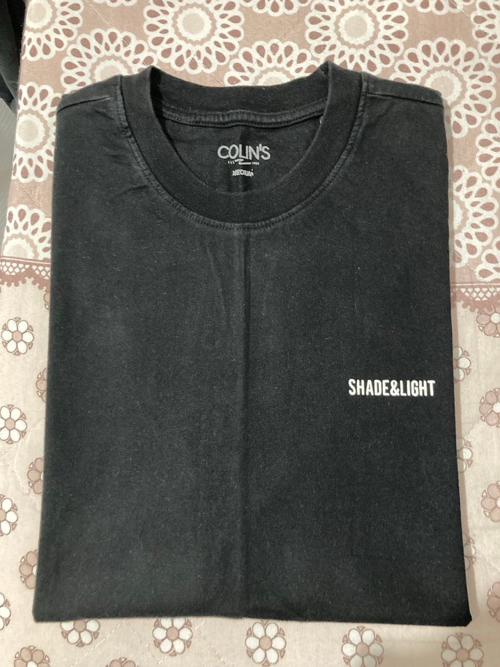 Colins Siyah Erkek Tişört Sade Tasarım - Görsel 3