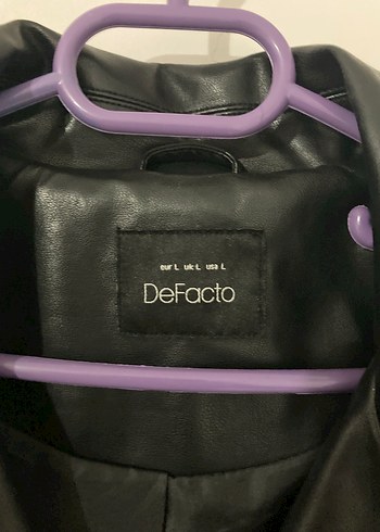 Defacto Siyah Deri Kadın Trençkot - Midi, Kemerli - Görsel 6