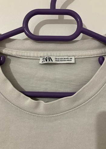 Beyaz Kısa Kollu Basic Tişört - Görsel 4