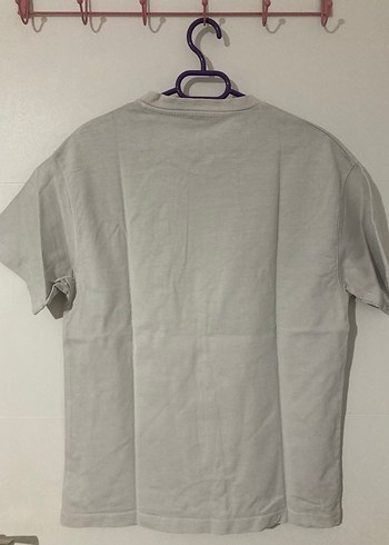 Beyaz Kısa Kollu Basic Tişört - Görsel 2