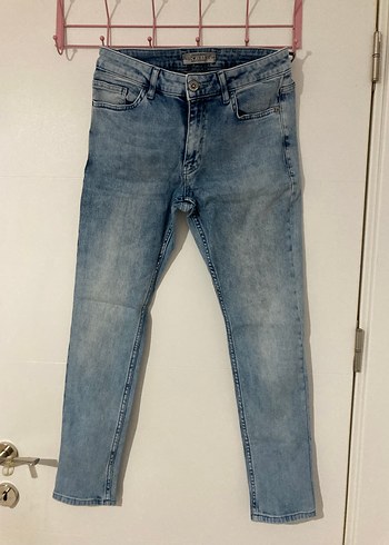 Erkek Mavi Kot Pantolon - Görsel 2