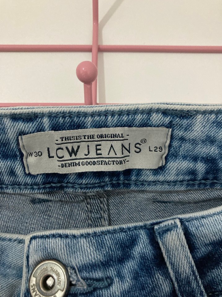 Erkek Mavi Kot Pantolon - Görsel 4