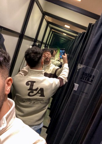 Bershka Yarım Fermuarlı Casual Sweatshirt - Görsel 4