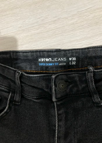 Koton Siyah Erkek Skinny Jeans - Görsel 4