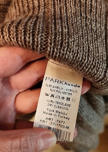 Bohem Tarz Boğazlı Uzun Kollu Örgü Kadın Tunik - Görsel 5