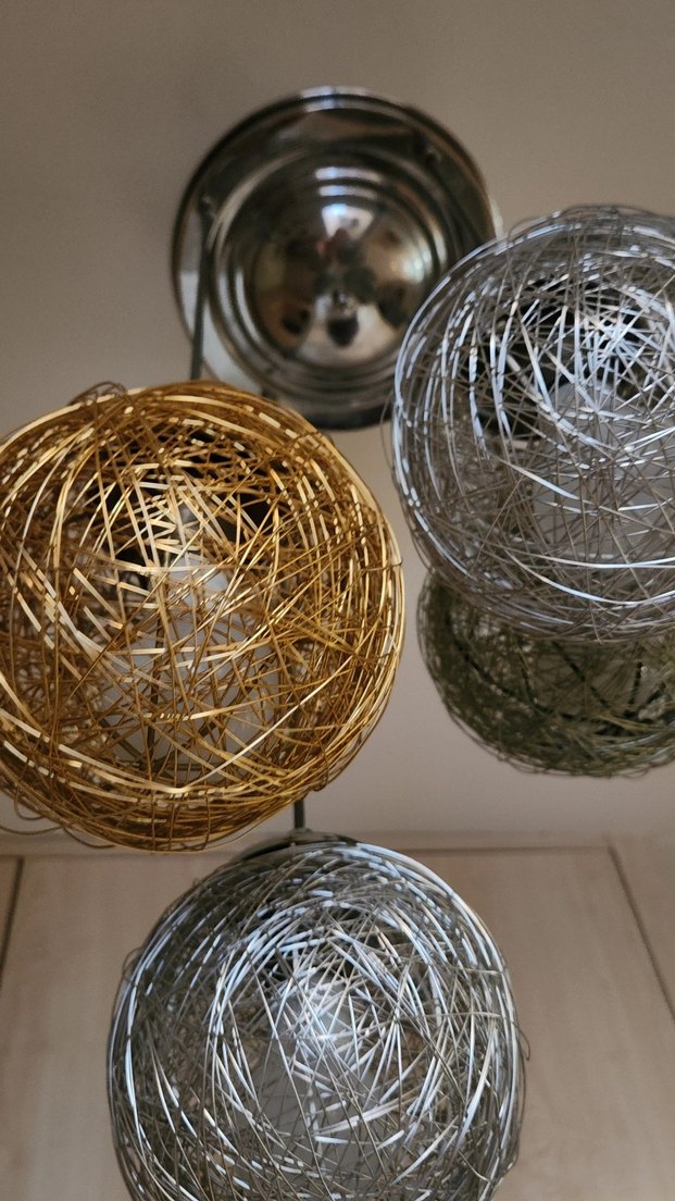 Çok Renkli İpli Modern Sarkıt Avize - Görsel 3