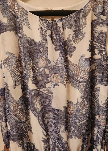 Bohem Şal Desenli Kolsuz Uzun Kadın Elbise - Görsel 11