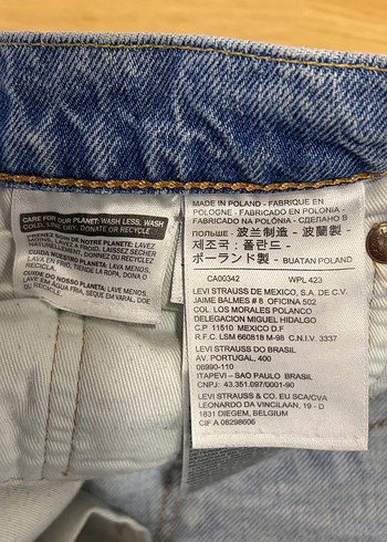 Erkek Mavi Denim Normal Boy Kot Pantolon - Görsel 6