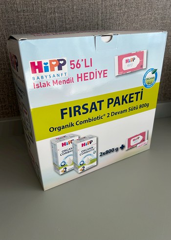 HiPP Organik Combiotic 2 Devam Sütü 800g Fırsat Paketi - Görsel 3