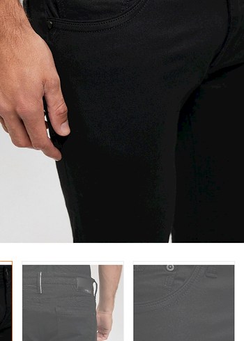 Mavi James Siyah Ziftt Jean Pantolon - Görsel 4