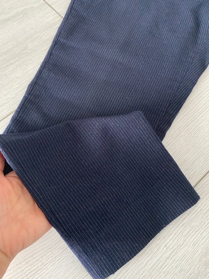 Erkek Lacivert Denim Pantolon Regular Fit - Görsel 2