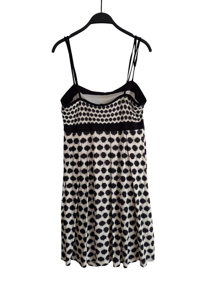 Kadın Siyah Puantiyeli MiniElbise - Görsel 5