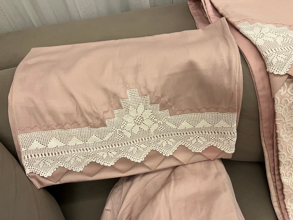 El örme dantelli pike takımı - Görsel 3