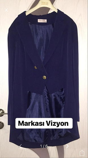 diğer Beden lacivert Renk Markası vizyondur