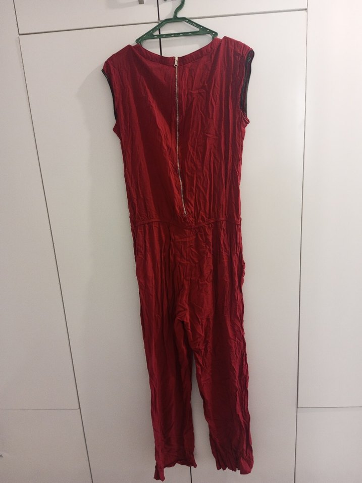 Kolsuz Bordo Siyah Uzun Tulum - Görsel 4