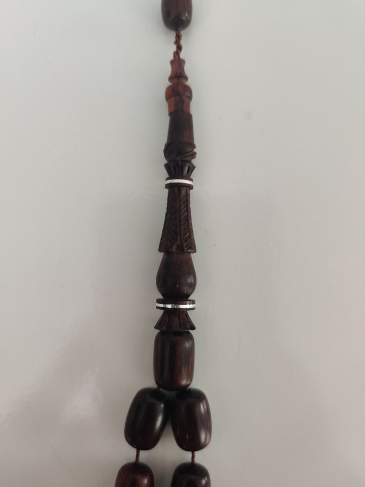 Mücahit Şener Usta İmzalı Gümüş Sarmallı Yılan Ağacı - Görsel 2