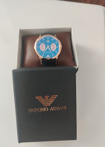 Emporio Armani - Rose Gold & Gece Mavisi - Görsel 4