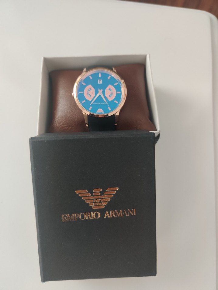 Emporio Armani - Rose Gold & Gece Mavisi - Görsel 4