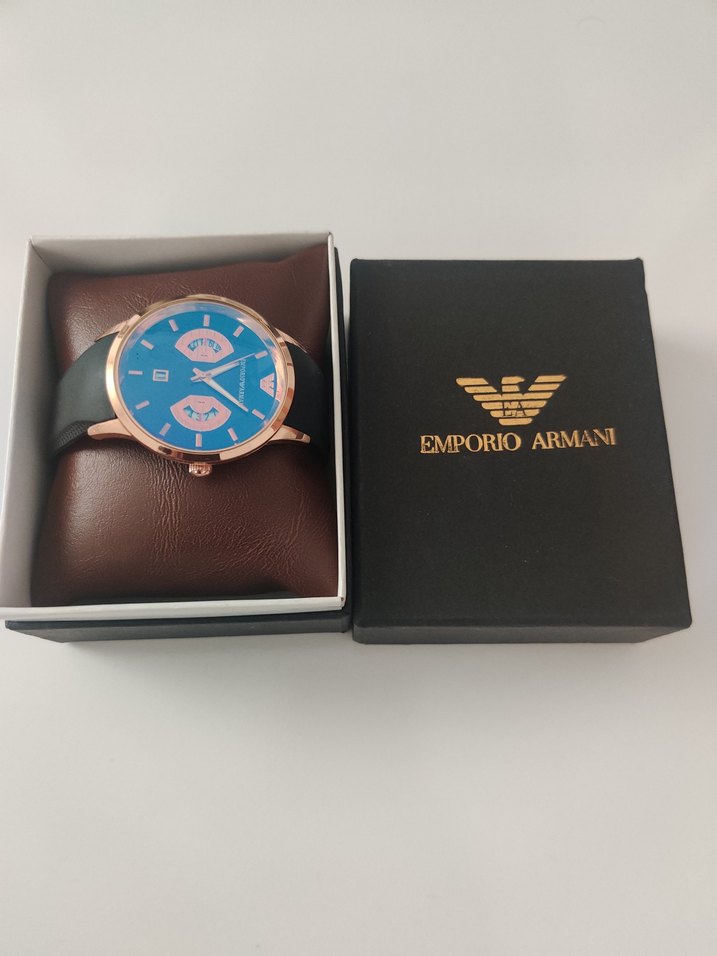 Emporio Armani - Rose Gold & Gece Mavisi - Görsel 2