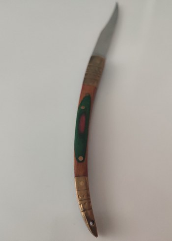 El İşçiliği Pirinç Detaylı Çakı - Görsel 4