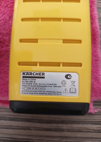 Karcher vc6 Dikey Elektrikli Süpürge - Görsel 2