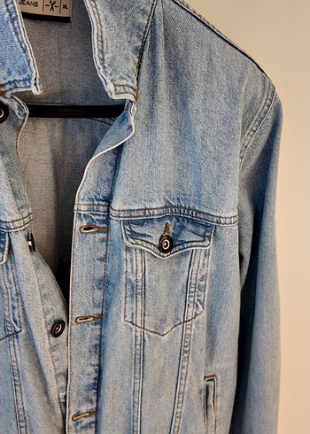 Koton Erkek Kalın Kot Ceket - Görsel 8