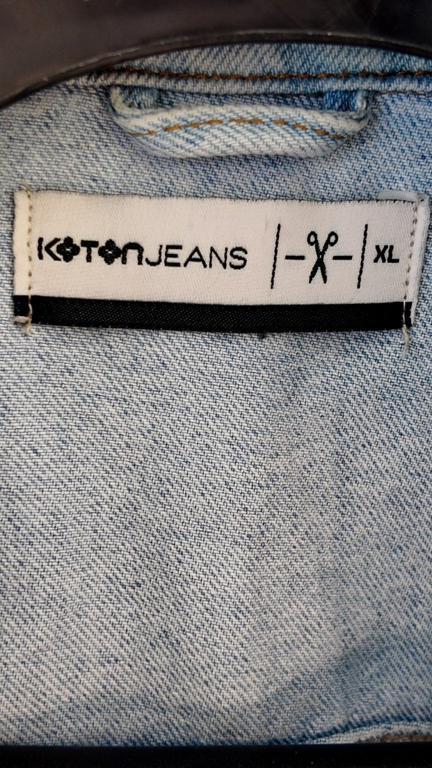 Koton Erkek Kalın Kot Ceket - Görsel 5