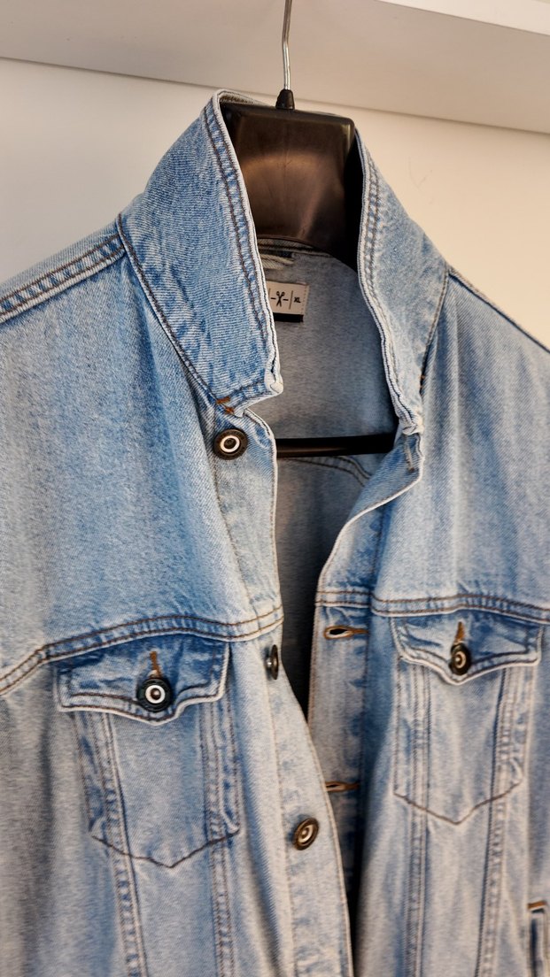 Koton Erkek Kalın Kot Ceket - Görsel 4