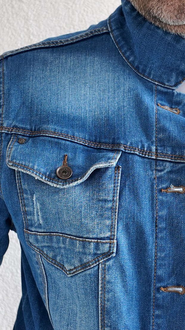 LTC Jeans Erkek Kot Denim Ceket - Görsel 3