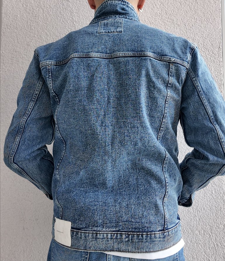 ZARA Erkek Kot Ceket - Görsel 4