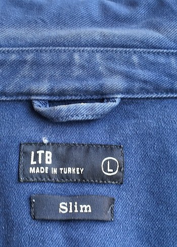 LTB Erkek Slim Fit Kot Ceket - Görsel 4