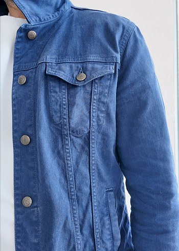 LTB Erkek Slim Fit Kot Ceket - Görsel 3