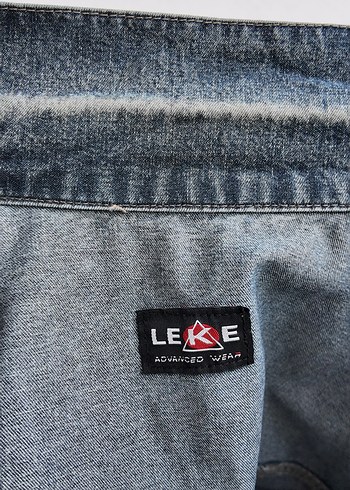 Leke Jeans Erkek Kot Ceket - Görsel 5