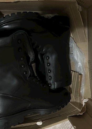 Erkek Siyah Askeri Çizme - Görsel 3