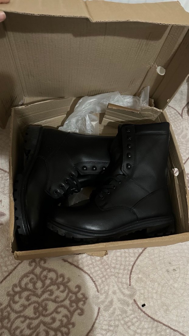 Erkek Siyah Askeri Çizme - Görsel 4