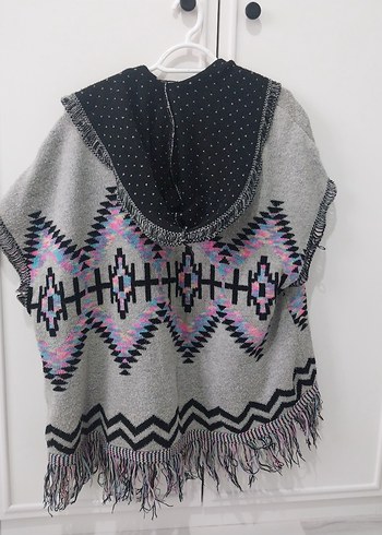 Bohem Gri Desenli  Panço - Görsel 2